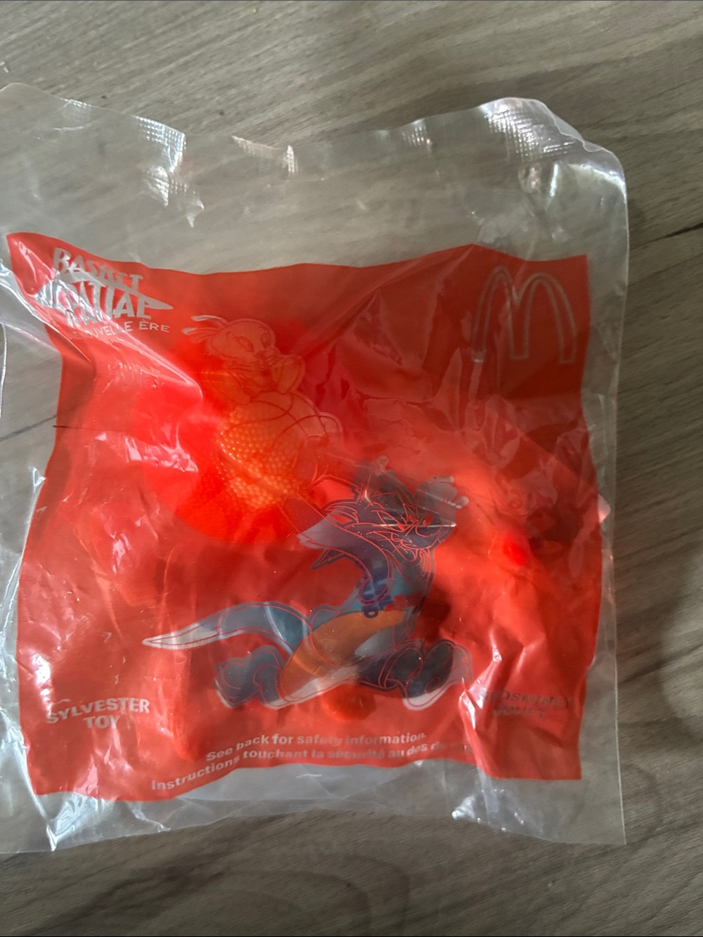 McDonald's Space jam Sylvester Toy in Sealed Packaging